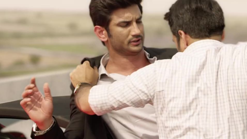 sushant singh rajput in official trailer drive 2019